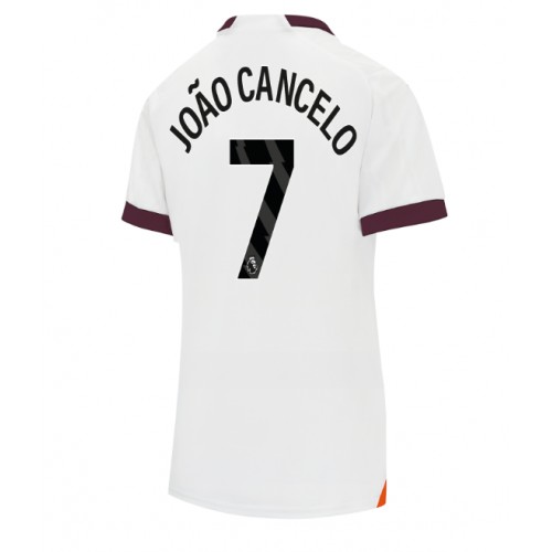Manchester City Joao Cancelo #7 Bortedrakt Kvinner 2023-24 Kortermet Manchester City Joao Cancelo #7 Bortedrakt Kvinner 2023-24 Kortermet